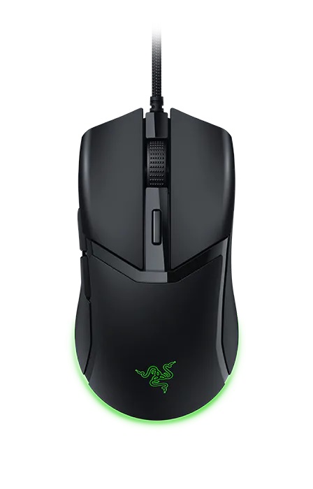  Razer Cobra Wired Optical Gaming Mouse (Black) - 8,500 DPI Optical Sensor, 300 IPS, 6 Programmable Buttons  